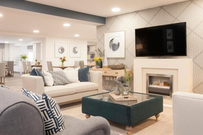 Typical homeowners' lounge